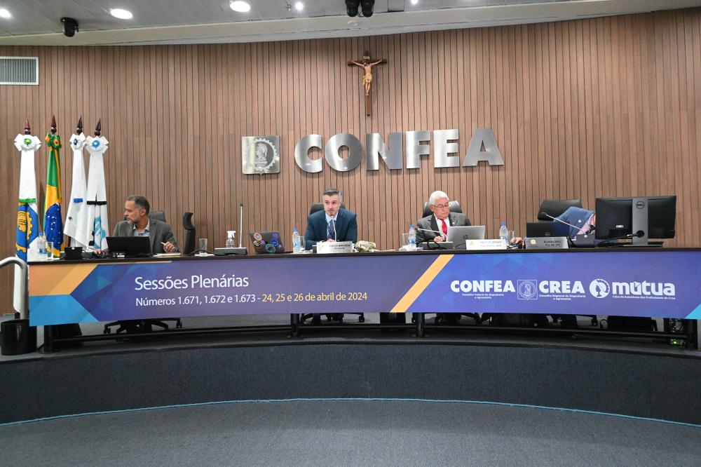 Presidente do Confea destaca interesse pelos editais de patrocínio