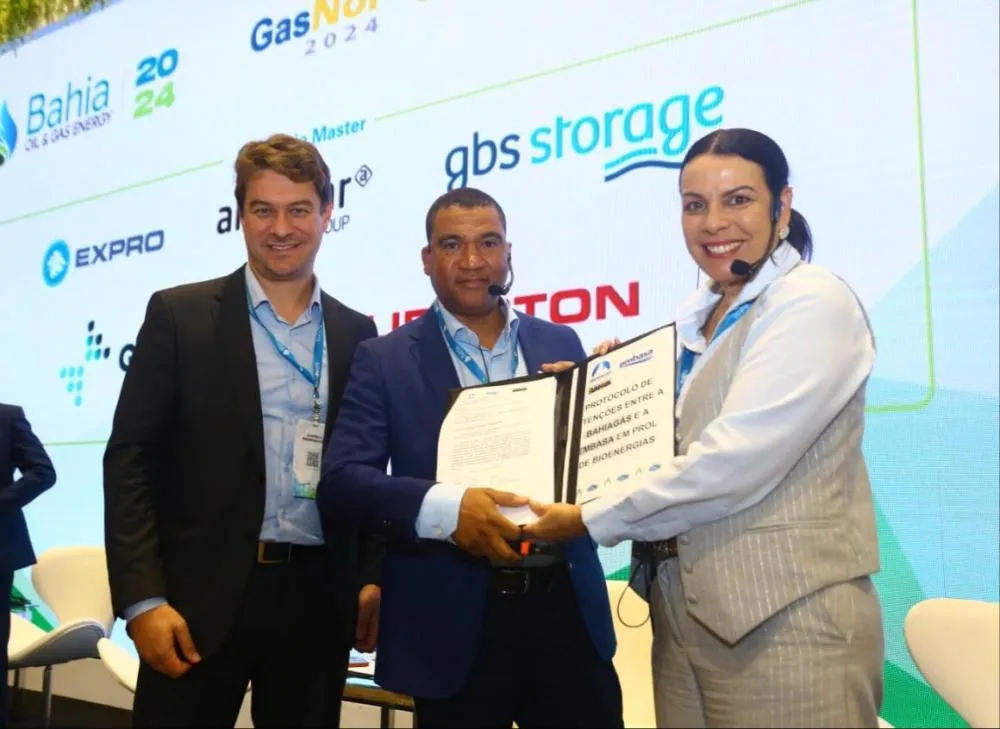 Embasa e Bahiagás firmam protocolo de intenção para geração de bioenergia