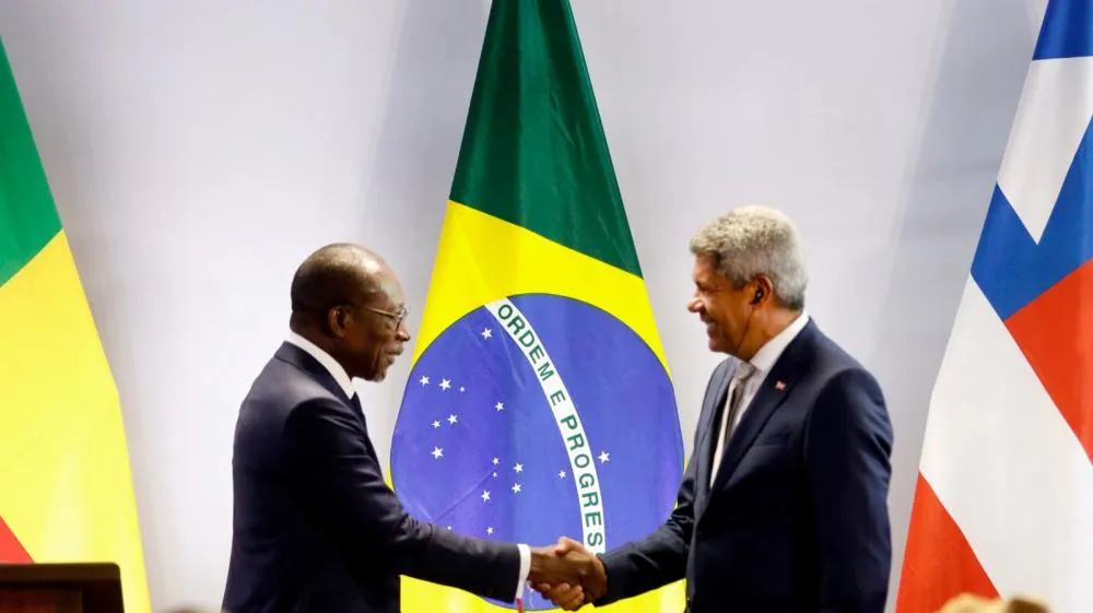Encontro entre o governador Jerônimo Rodrigues e o presidente do Benin fortalece negócios entre a Bahia e o país africano