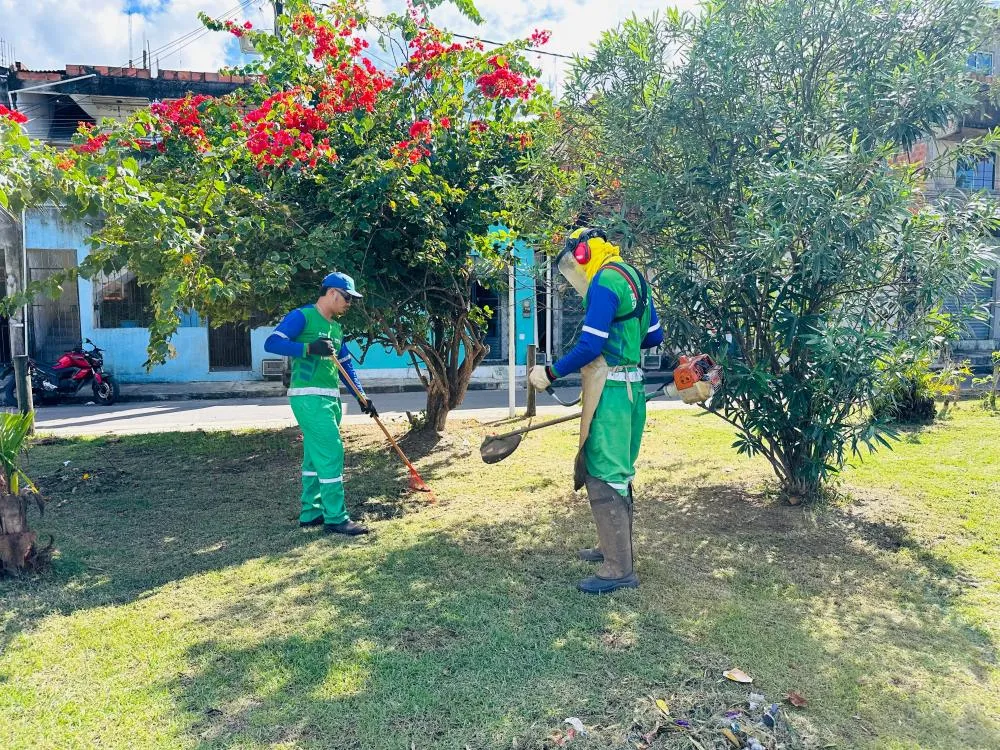 Limpurb realiza mutirão de limpeza em São João do Cabrito