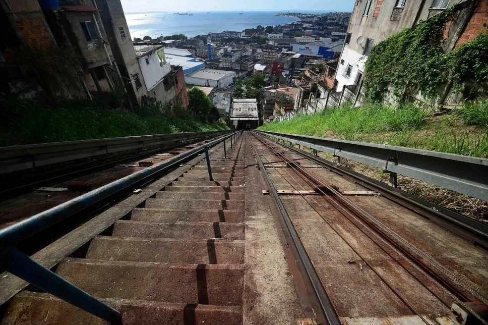 Plano Inclinado Liberdade-Calçada passa por manutenção
