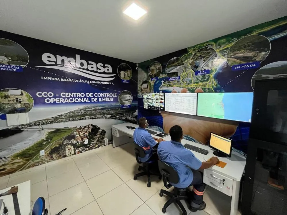 Embasa investe em tecnologia para otimizar distribuição de água em Ilhéus