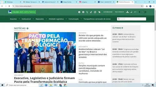 Serviços do portal da Câmara acessados por login vão migrar para plataforma “Gov.br”