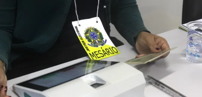 Mesários podem solicitar a Declaração de Trabalhos Eleitorais a partir desta sexta-feira (11/10)