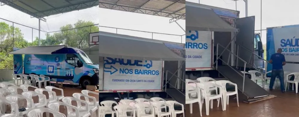 Saúde nos bairros no Colégio Ramo da Videira-São Caetano. 
