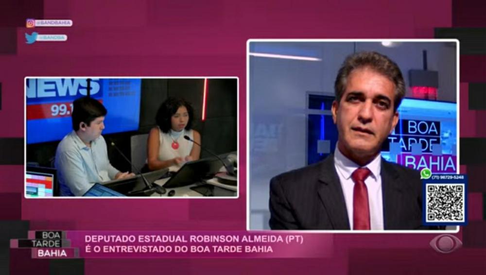 Robinson defende candidatura do PT em Salvador e unidade da base de Jerônimo pra “ganhar eleição”