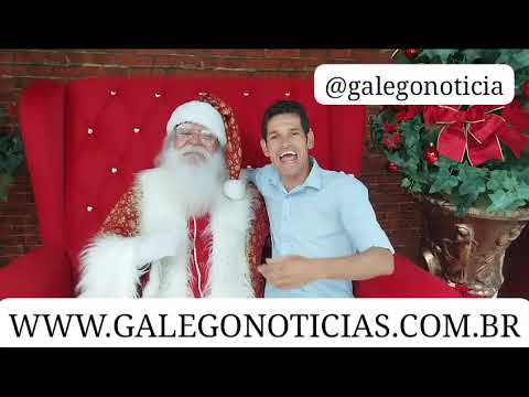 Papai Noel Celebra a chegada do Natal